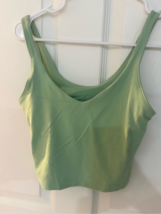 lululemon athletica Tops - lululemon athletica Pastel Green Scoop-Front Tank